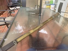 Telescópio raro antigo de latão 4 desenhos 44” Spyglass Guerra Civil?  comprar usado  Enviando para Brazil