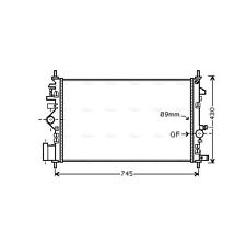 Radiator ol2468 ava for sale  UK