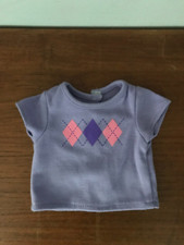 Purple argyle shirt for sale  Clifton Heights