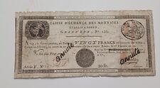 Caisse monnaies francs d'occasion  Menton