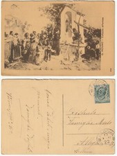 Illustratore artist signed usato  Isola Vicentina