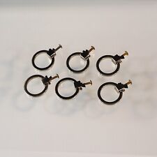 Botão de armário gaveta anel puxador guarda-roupa cômoda redonda conjunto de 6 ferragens comprar usado  Enviando para Brazil