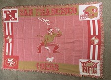49ers tapestry throw for sale  Gervais