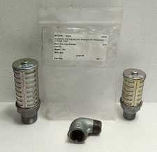 Lote de 2 silenciadores SMC AN600-10 e AN500-06 + silenciadores de motor a ar com encaixe de cotovelo comprar usado  Enviando para Brazil