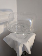 Tortenplatte kristall deckel gebraucht kaufen  Bamberg