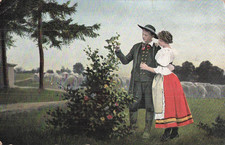 Lot postcards couple d'occasion  Expédié en Belgium