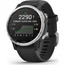 Relógio esportivo Garmin Fenix 6S solar prata monitor de frequência cardíaca GPS, usado comprar usado  Enviando para Brazil