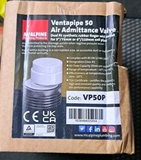 Mcalpine ventapipe air for sale  BRADFORD