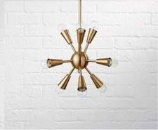 Lustre spoutnik bras d'occasion  Expédié en France