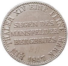 Preußen thaler 1847 gebraucht kaufen  Bad Nauheim
