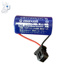 Bateria CR17335 MAXELL 3V 2/3A para unidades Fanuc A98L-0031-0028 com plugue 2P 1PCS comprar usado  Enviando para Brazil
