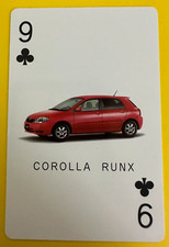 Corolla runx Carro Corolla Loja 5th Aniversário Brincando De Jogo De Cartas Do Japão comprar usado  Enviando para Brazil