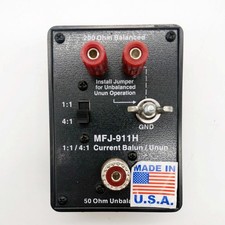 MFJ-911H, Balun/Unbal Comutável 1:1 ou 4:1, 10M-160M, 300W, Tela de Fábrica comprar usado  Enviando para Brazil