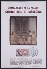 Encart philatélique compagnon d'occasion  Aimargues