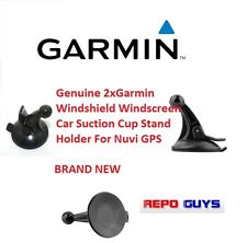 Usado, 2 x Suporte de Ventosa de Carro Genuíno Garmin para Pára-brisa Para Nuvi GPS comprar usado  Enviando para Brazil