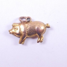 Antique pig charm for sale  SOUTH SHIELDS