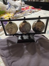 Three decorative globes for sale  King George