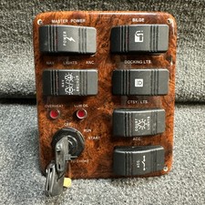 Novo Painel Interruptor de Barco Nautic Star 230 com Chaveiro Master Power Nav Acc Bilge comprar usado  Enviando para Brazil