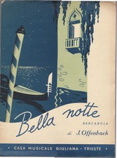 Bella notte barcarola usato  Monza