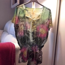 Casacca multicolore tunica usato  Grugliasco