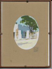 Litografia aldo riso usato  Italia