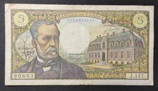 Billet francs pasteur d'occasion  Ogeu-les-Bains