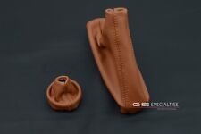BMW E46 M3 E46 boots leather gaiters set CINNAMON leather INDIVIDUAL M3 SMG na sprzedaż  PL