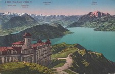 Cartolina rigi kulm usato  Bologna