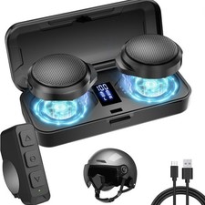 Fone de Ouvido Capacete de Motocicleta com Controle Remoto - Sem Instalação Verdadeiro Sem Fio comprar usado  Enviando para Brazil