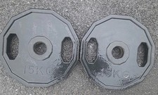 Olympic plates 15kg for sale  WINSFORD