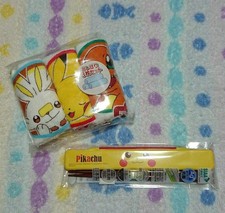 Lancheira escolar férias de verão Pokemon Pikachu pauzinhos 3 toalhas comprar usado  Enviando para Brazil
