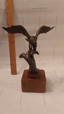 Bronze eagle statue for sale  Delevan