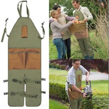 Avental de jardinagem Split Perna Bolso Multi-Tecido Oxford Impermeável Avental ajustável comprar usado  Enviando para Brazil