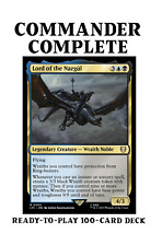 Lord of the Nazgul LotR INSTANTÂNEOS and SORCERIES Magic MTG Custom Commander Deck comprar usado  Enviando para Brazil