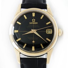 Vintage Omega Constellation Calendário CrossHair Data Mostrador Preto 34mm Relógio C.1961 comprar usado  Enviando para Brazil