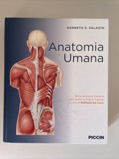 Anatomia umana saladin usato  Recoaro Terme