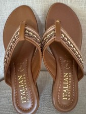 Italian shoemakers sandals for sale  Brigantine