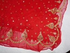 Chiffon silk sari for sale  LONDON
