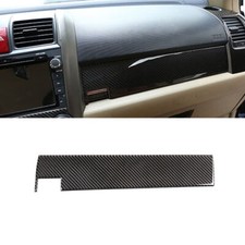 Guarnição da tampa do painel copiloto fibra de carbono para Honda CR-V CRV 2007-2011 comprar usado  Enviando para Brazil