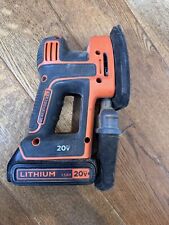 Lixadeira de mouse BLACK+DECKER BDCMS20B 20V MAX sem fio 4" não testada comprar usado  Enviando para Brazil