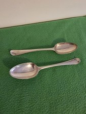 solid silver spoons for sale  WALLASEY