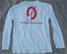 Outrigger Canoe Club manga longa protetor contra erupções cutâneas UPF 40-Surfing-Sz.M-Surfing-SUP comprar usado  Enviando para Brazil