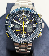 Relógio masculino Citizen Skyhawk JY8078-52L azul Promaster Angels A-T Eco-Drive comprar usado  Enviando para Brazil