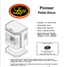 Lopi pioneer wood for sale  Rougemont