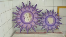 Miroir lune mauve d'occasion  France