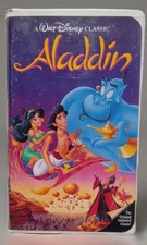 Walt Disney's Aladdin Black Diamond The Classics Collection (VHS, 1993) #1662 comprar usado  Enviando para Brazil