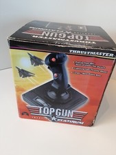 Joystick Top Gun - ThrustMaster Platinum 1996 - Controle de PC dos anos 90 - NÃO TESTADO comprar usado Joystick Top Gun - ThrustMaster Platinum 1996 - Controle de PC dos anos 90 - NÃO TESTADO comprar usado  Enviando para Brazil