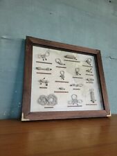 Quadro vintage nodi usato  Lesegno