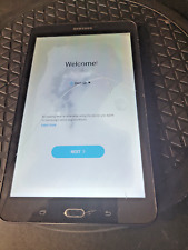 Samsung Galaxy Tab E potencia en pantalla agrietada para repuestos o reparación segunda mano  Embacar hacia Mexico