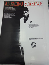 Scarface movie poster for sale  HODDESDON